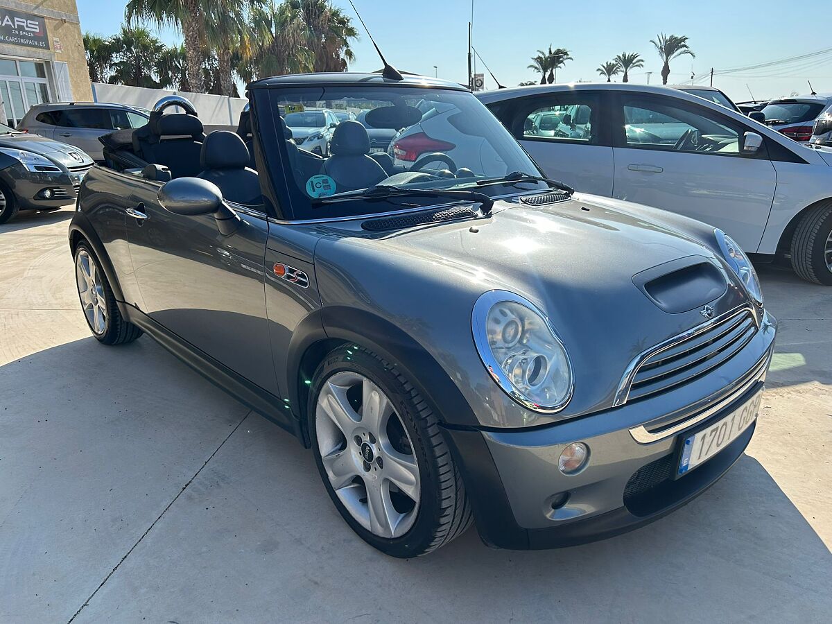 MINI COOPER S CONVERTIBLE 1.6 AUTO SPANISH LHD IN SPAIN 82000 MILES SUPERB 2008